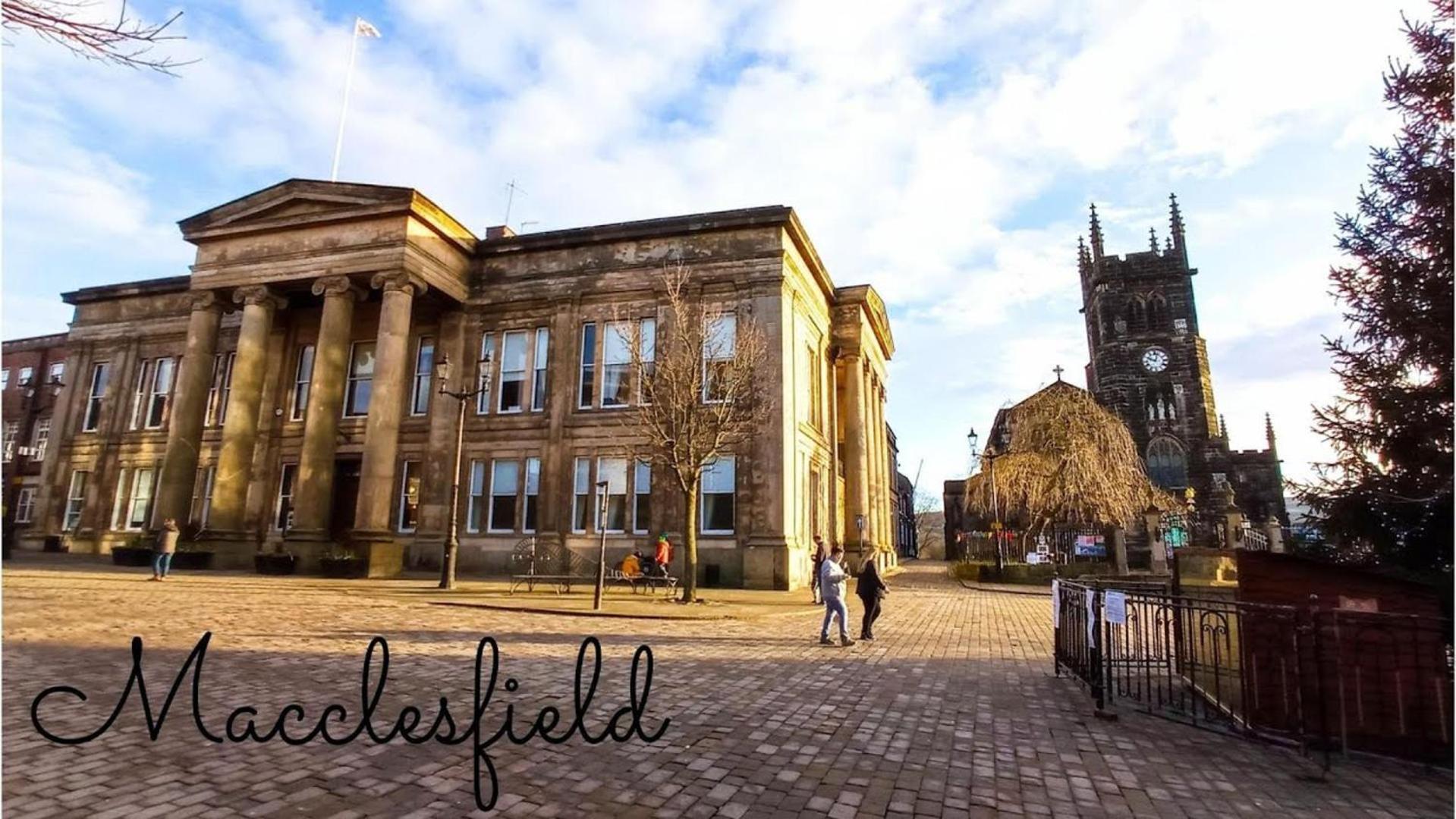 Quirky Town Centre Apartment With River Terrace Macclesfield Exterior foto